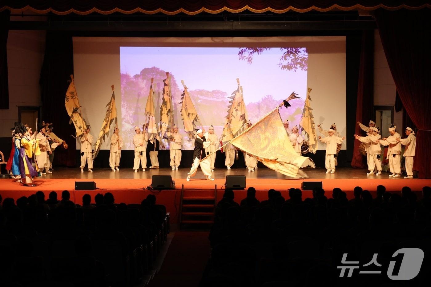 제1회 계룡시립예술단 정기공연-왕대리락 공연(계룡시 제공.재판매 및 DB금지)/뉴스1