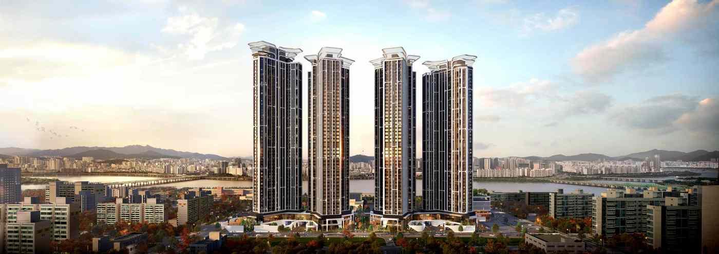 삼성물산 래미안 와이츠 투시도.&#40;삼성물산 제공&#41;뉴스1ⓒ news1