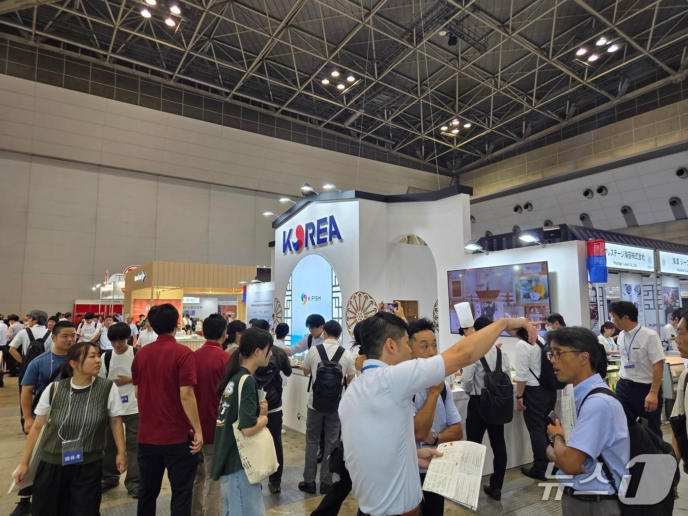 본문 이미지 - 2025 도쿄국제수산박람회 한국관&#40;사진은 기사 내용과 관련 없음&#41;