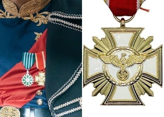 본문 이미지 - 디즈니+ '재혼 황후' 스틸컷(왼쪽), 독일 나치 3급 금장 근속훈장