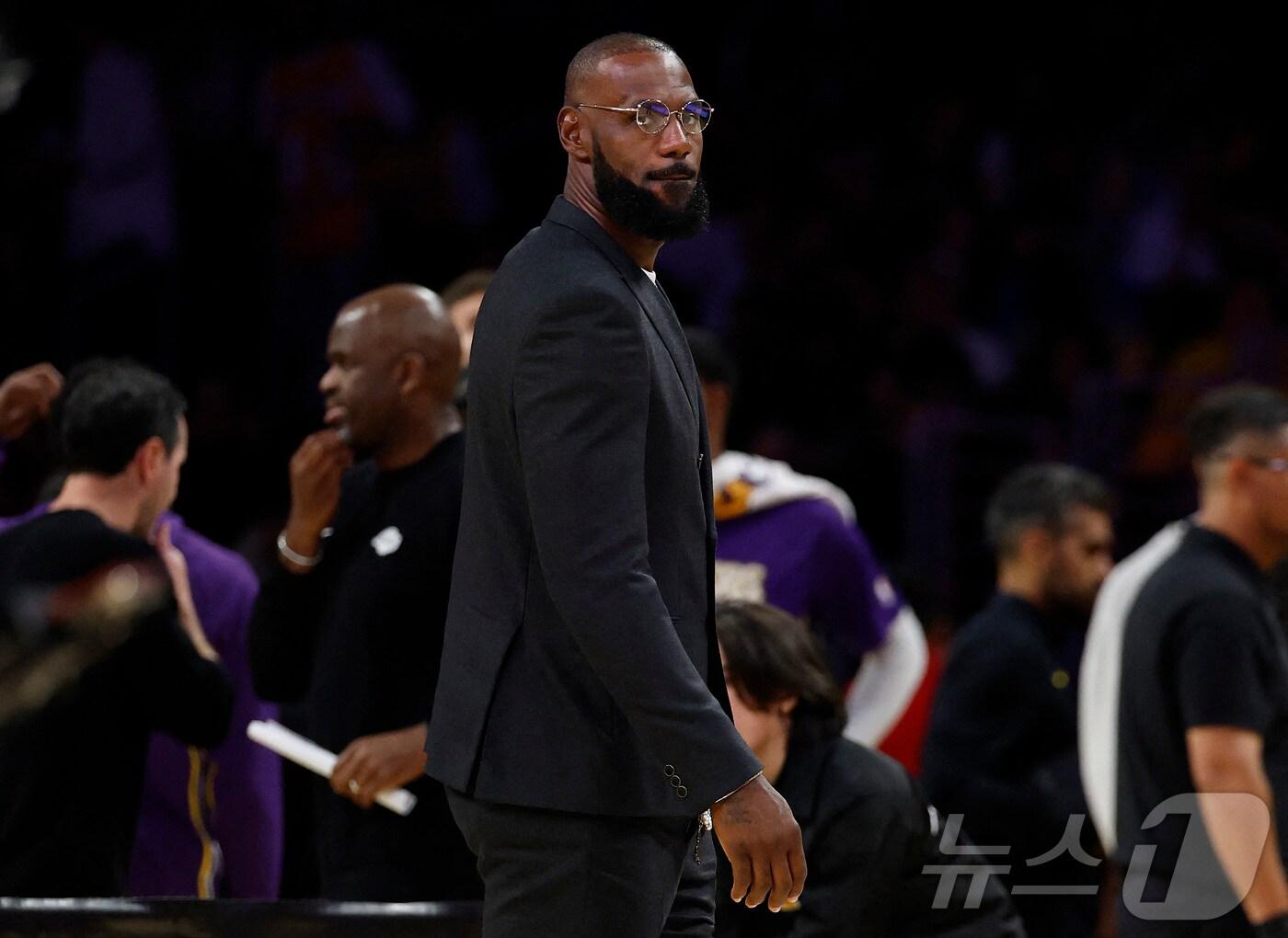 본문 이미지 - NBA LA 레이커스 르브론 제임스가 돌아온다.ⓒ AFP=뉴스1