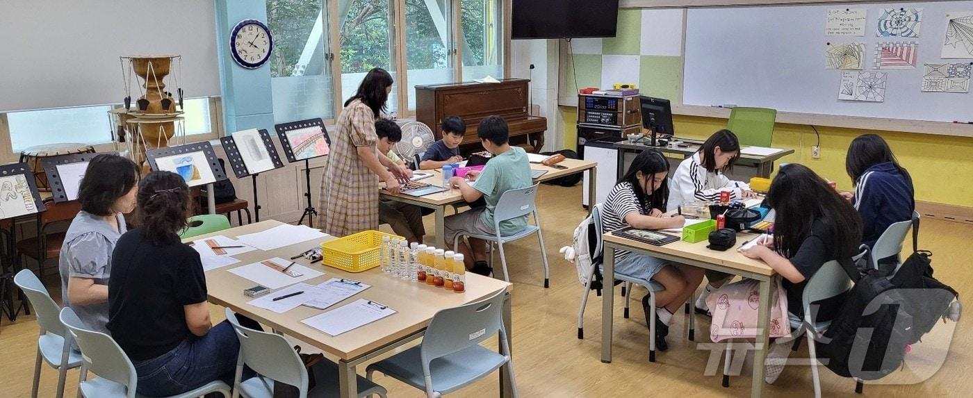 경북교육청 2025년 하반기 늘봄학교 수업 ⓒ News1 김대벽기자