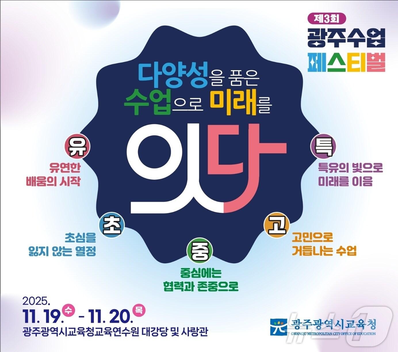 본문 이미지 - 제3회 광주수업페스티벌.(광주시교육청 제공. 재배포 및 DB 금지)