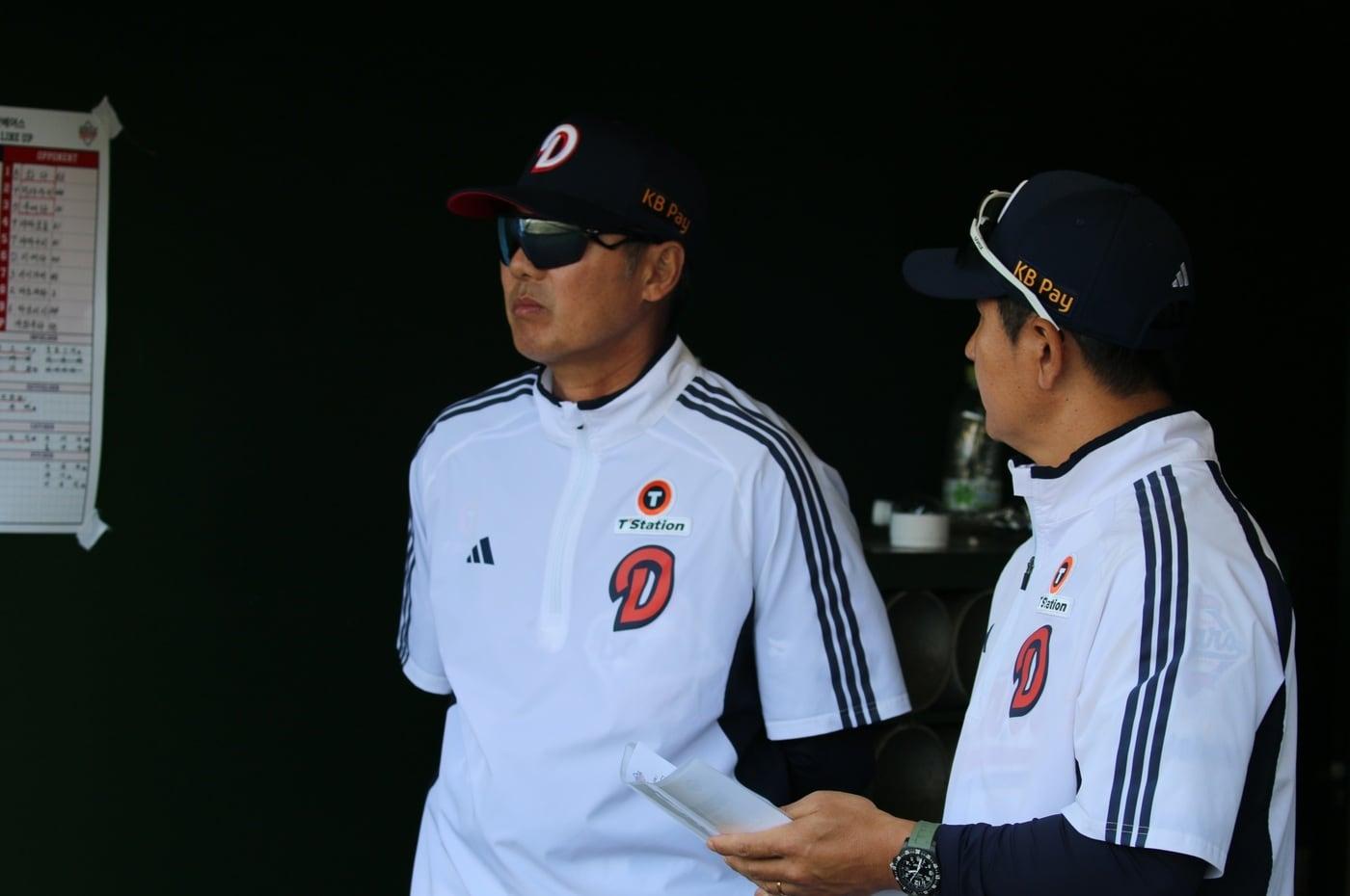 김원형 두산 베어스 감독.&#40;두산 베어스 제공&#41;