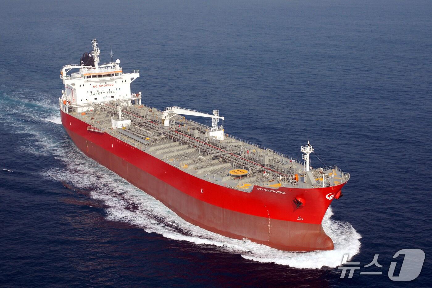 HD현대미포에서 건조한 석유화학제품운반선&#40;PC선&#41;