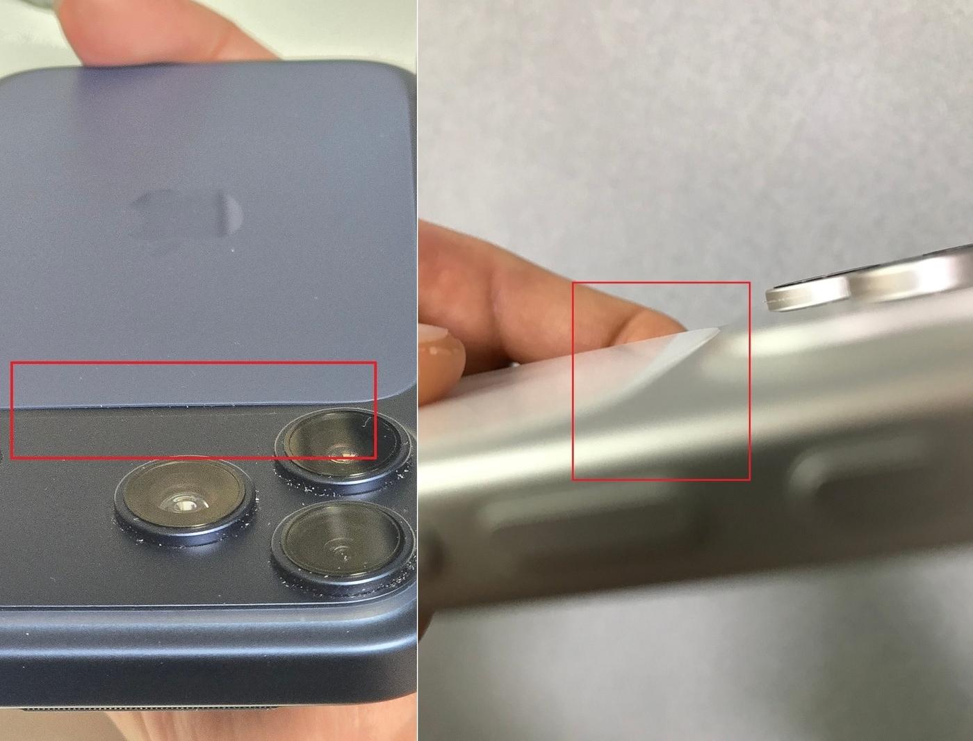 본문 이미지 - 아이폰17 프로 사용자들이 겪고 있는 후면 세라믹 실드 들뜸&#40;아사모 커뮤니티 갈무리.재판매 및 DB금지&#41;/뉴스1