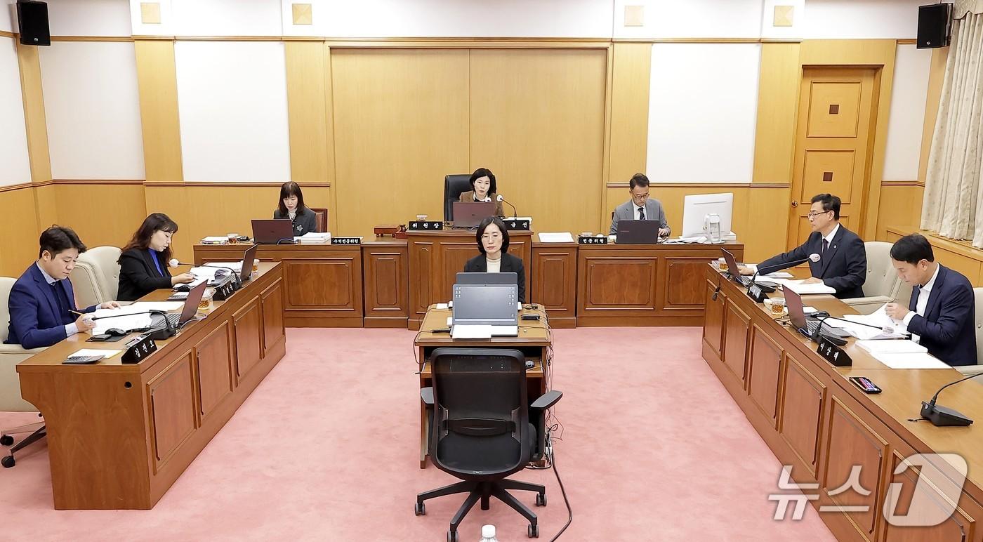 대전시의회 교육위원회는 17일 대전교육청 등에 대한 행정사무감사를 벌였다. (시의회 제공) / 뉴스1