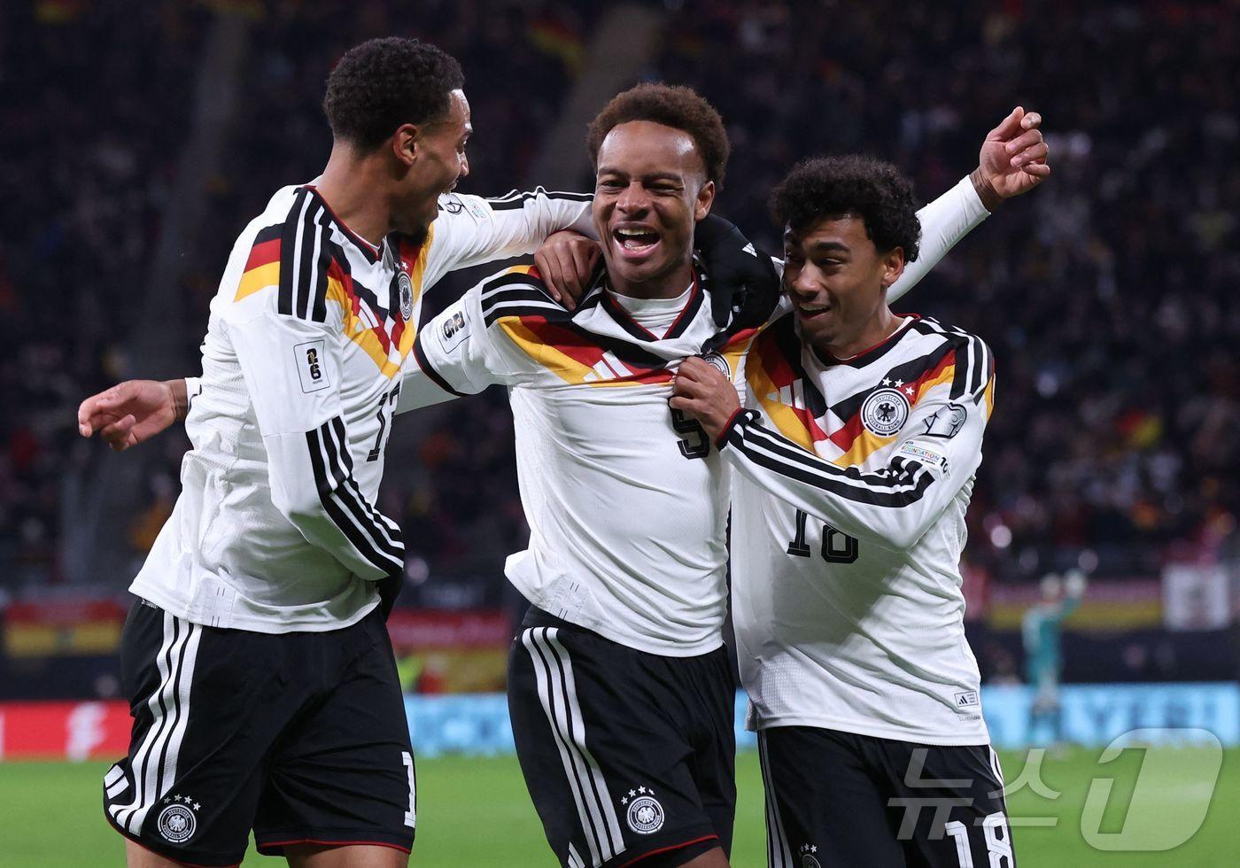 독일이 2026 북중미 월드컵 본선 진출을 확정했다. ⓒ AFP=뉴스1