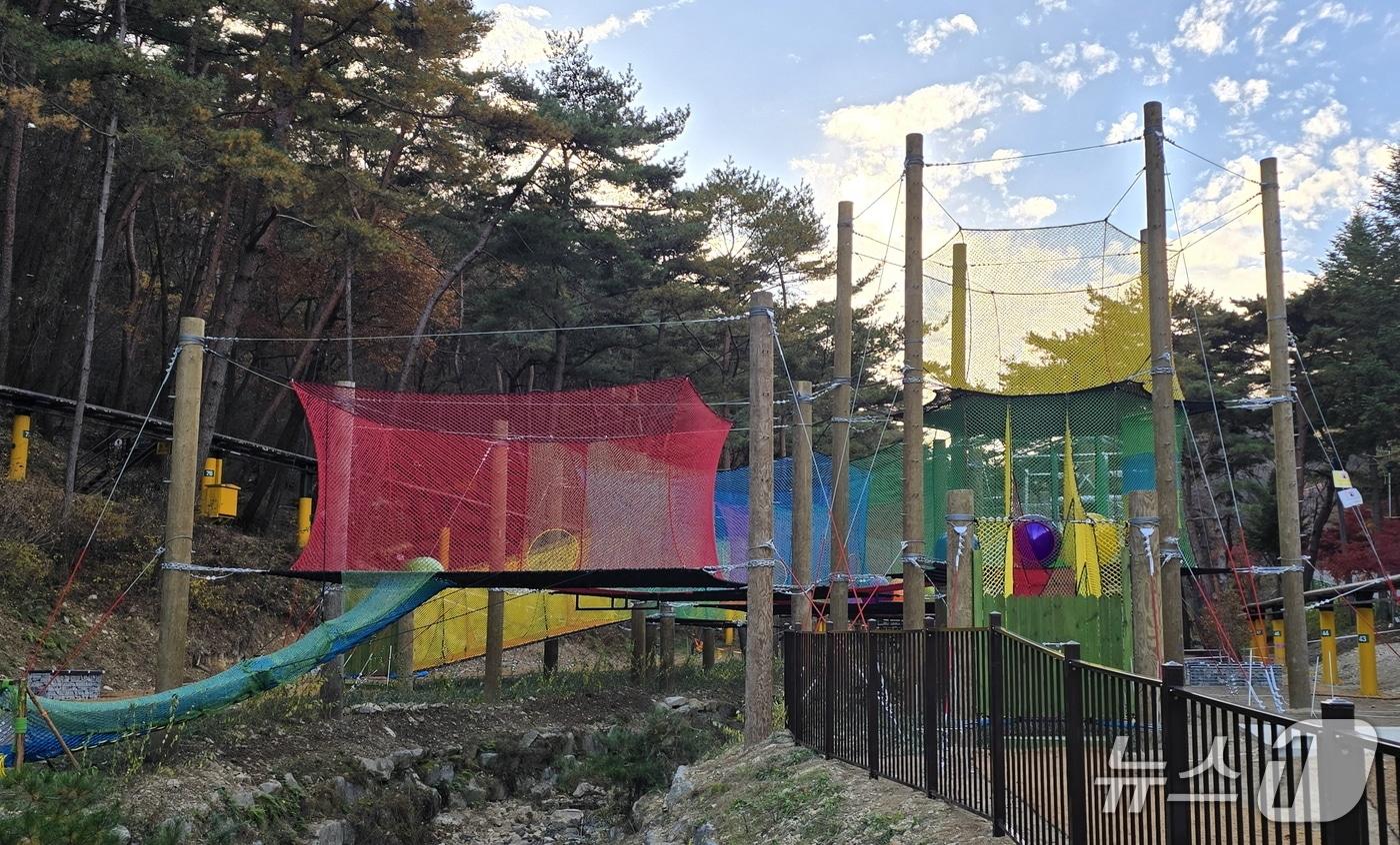 속리산 숲속 놀이터(보은군 제공. 재판매 및 DB금지) /뉴스1 