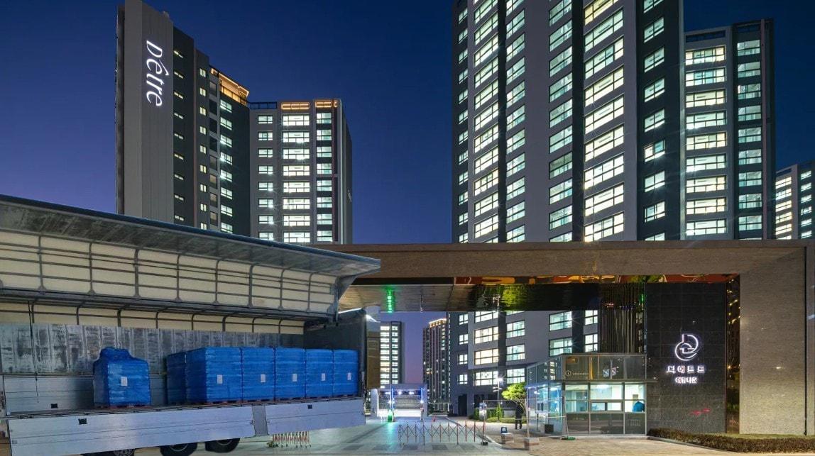 본문 이미지 - 파주 디에트르 생수지원 이미지&#40;대방건설 제공&#41;/뉴스1 ⓒ News1