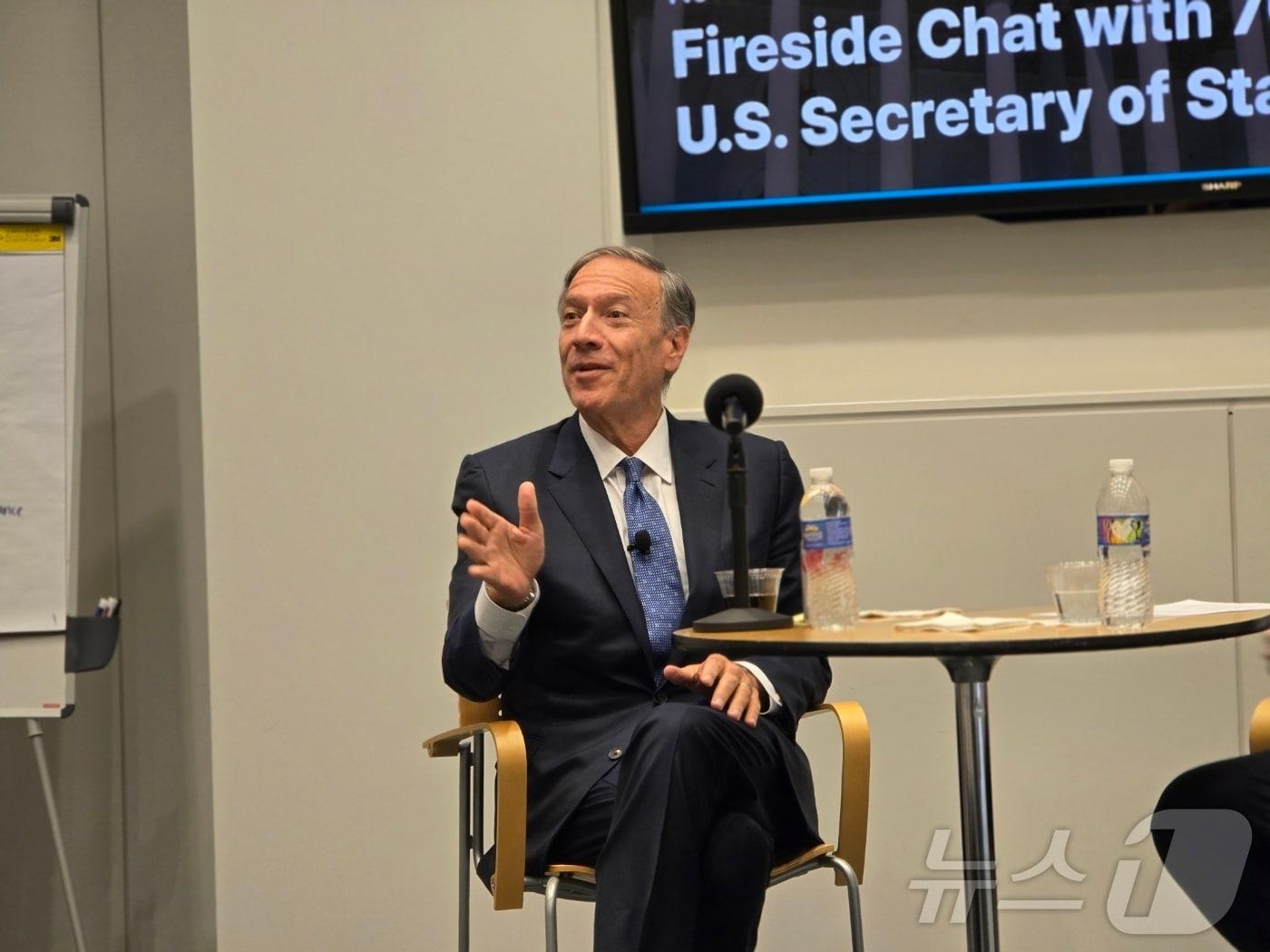 본문 이미지 - 마이크 폼페이오 전 미국 국무부 장관 ⓒ News1 류정민 특파원