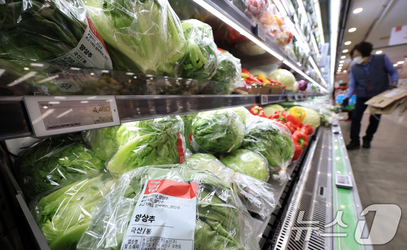 서울 시내 한 대형마트. ⓒ News1 이호윤 기자