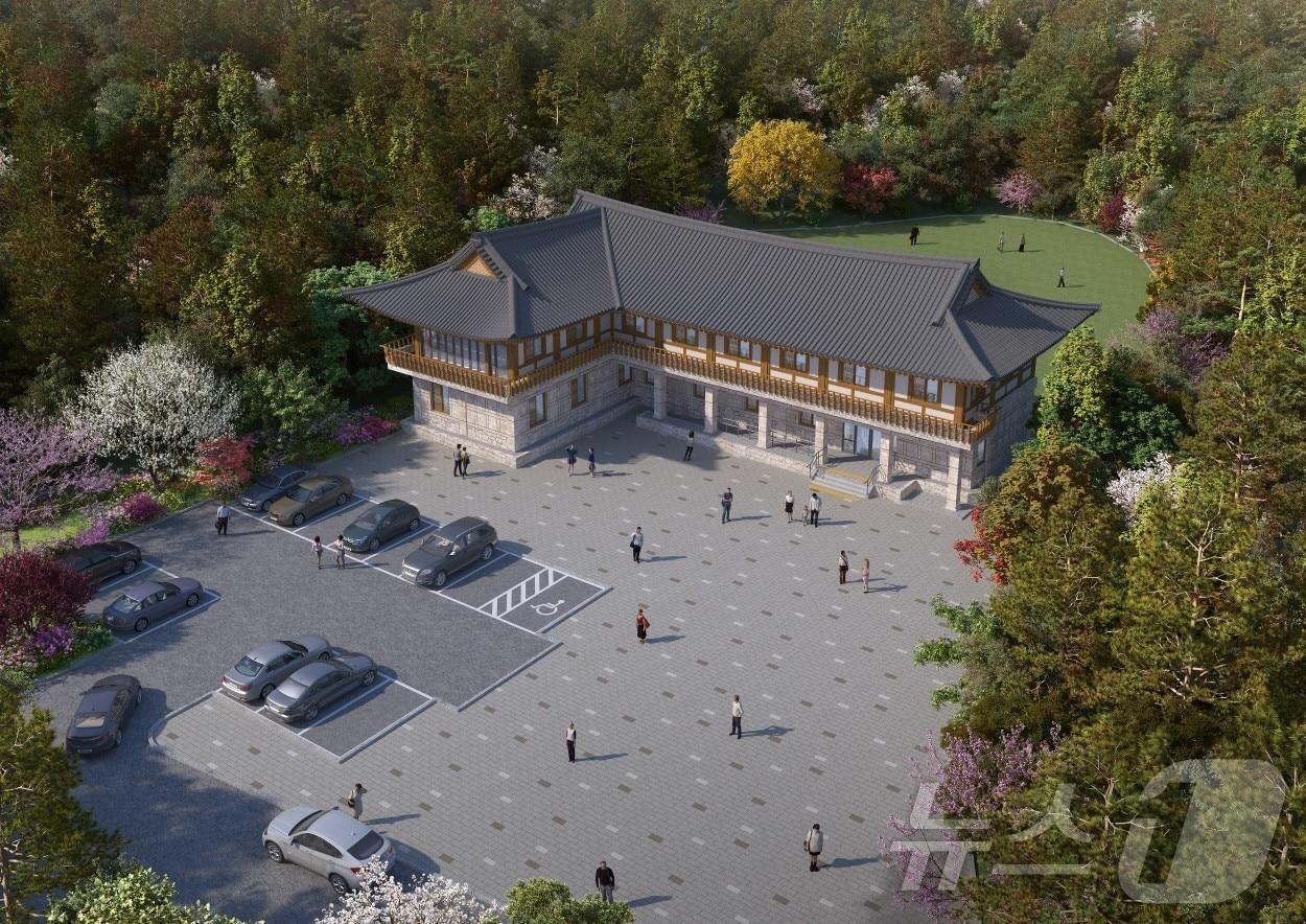 본문 이미지 - 해남문예어울림센터 조감도&#40;해남군 제공. 재판매 및 DB금지&#41; /뉴스1 