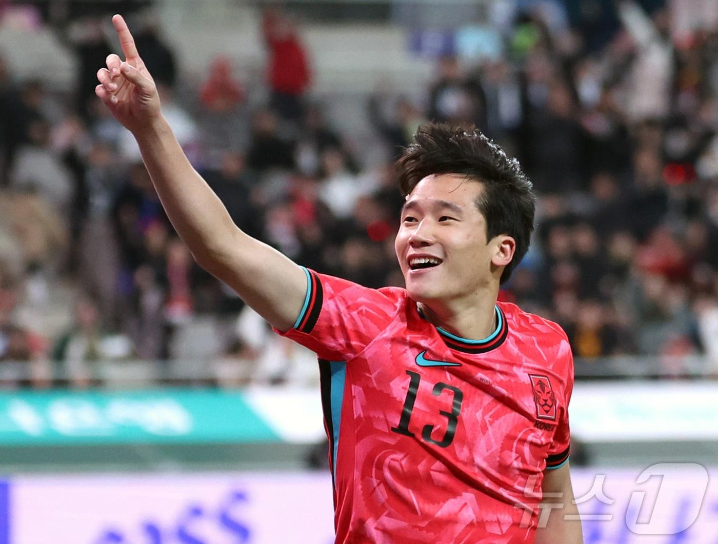 본문 이미지 - 축구대표팀 이태석. /뉴스1 ⓒ News1 박지혜 기자