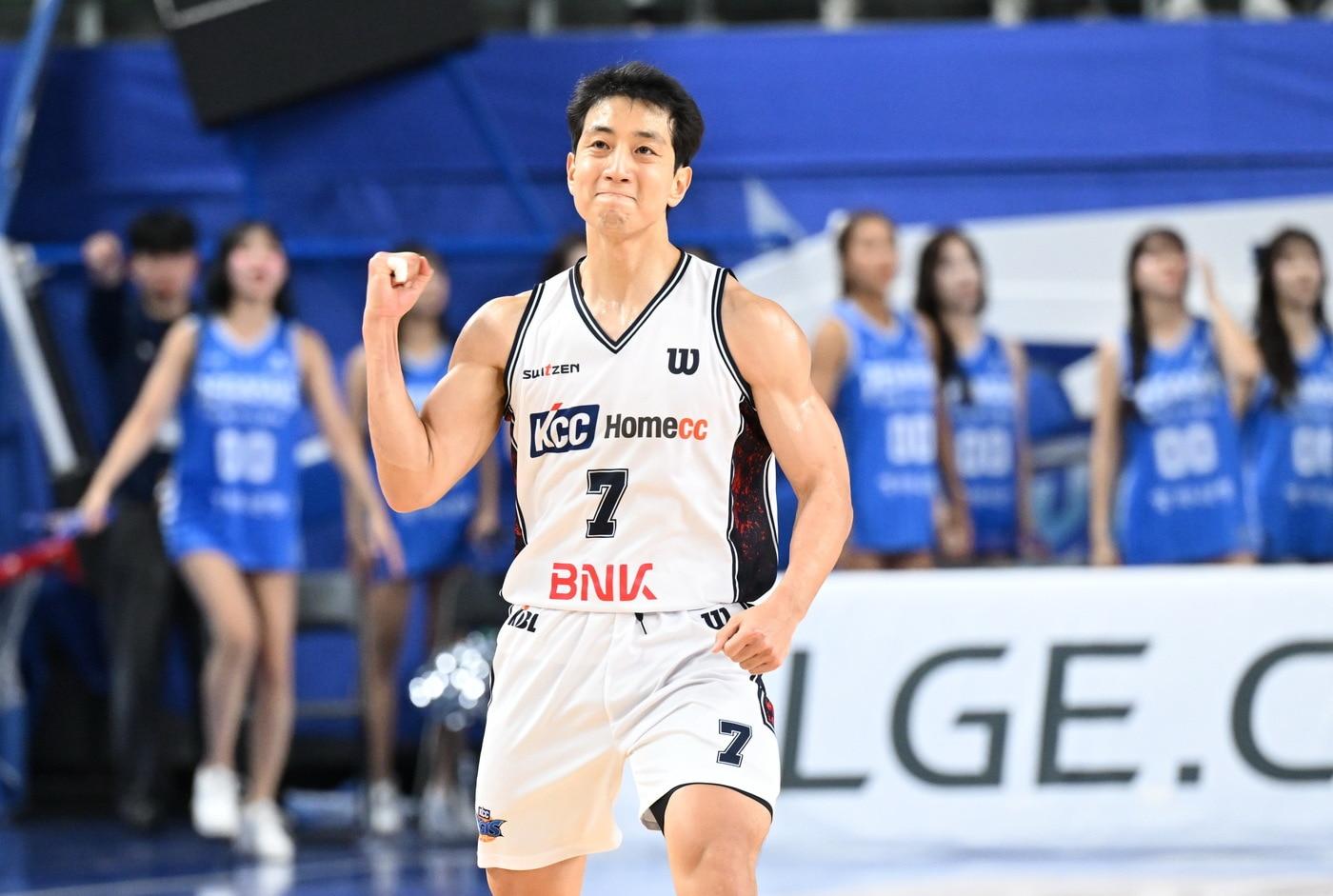 부산 KCC의 허훈. &#40;KBL 제공&#41;