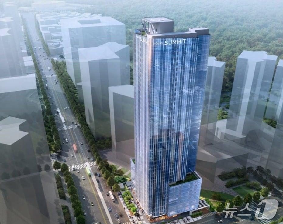 본문 이미지 -  호반써밋 에이디션 조감도 &#40;호반건설 제공&#41; 뉴스1 ⓒ News1