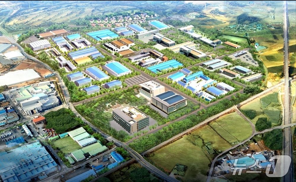 본문 이미지 - 김제 지평선 제2일반산업단지 조성사업 조감도.&#40;김제시 제공 재판매 및 DB금지&#41;