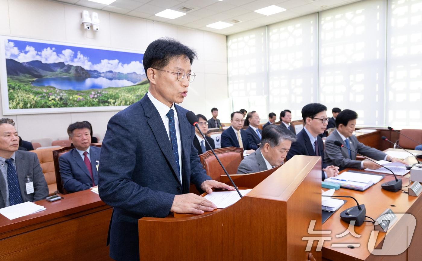 본문 이미지 - 방용승 민주평화통일자문회의 사무처장. 2025.11.19/뉴스1 ⓒ News1 이승배 기자