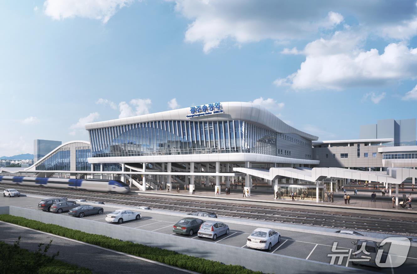 본문 이미지 - 광주송정역사 증축 조감도