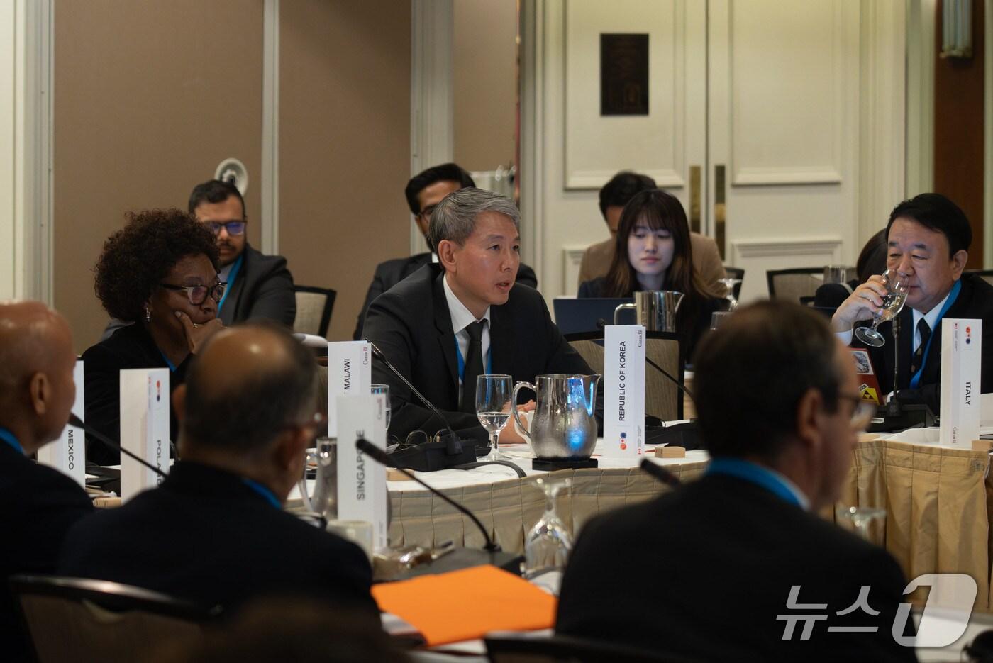 정기용 외교부 기후변화대사. (외교부 제공)