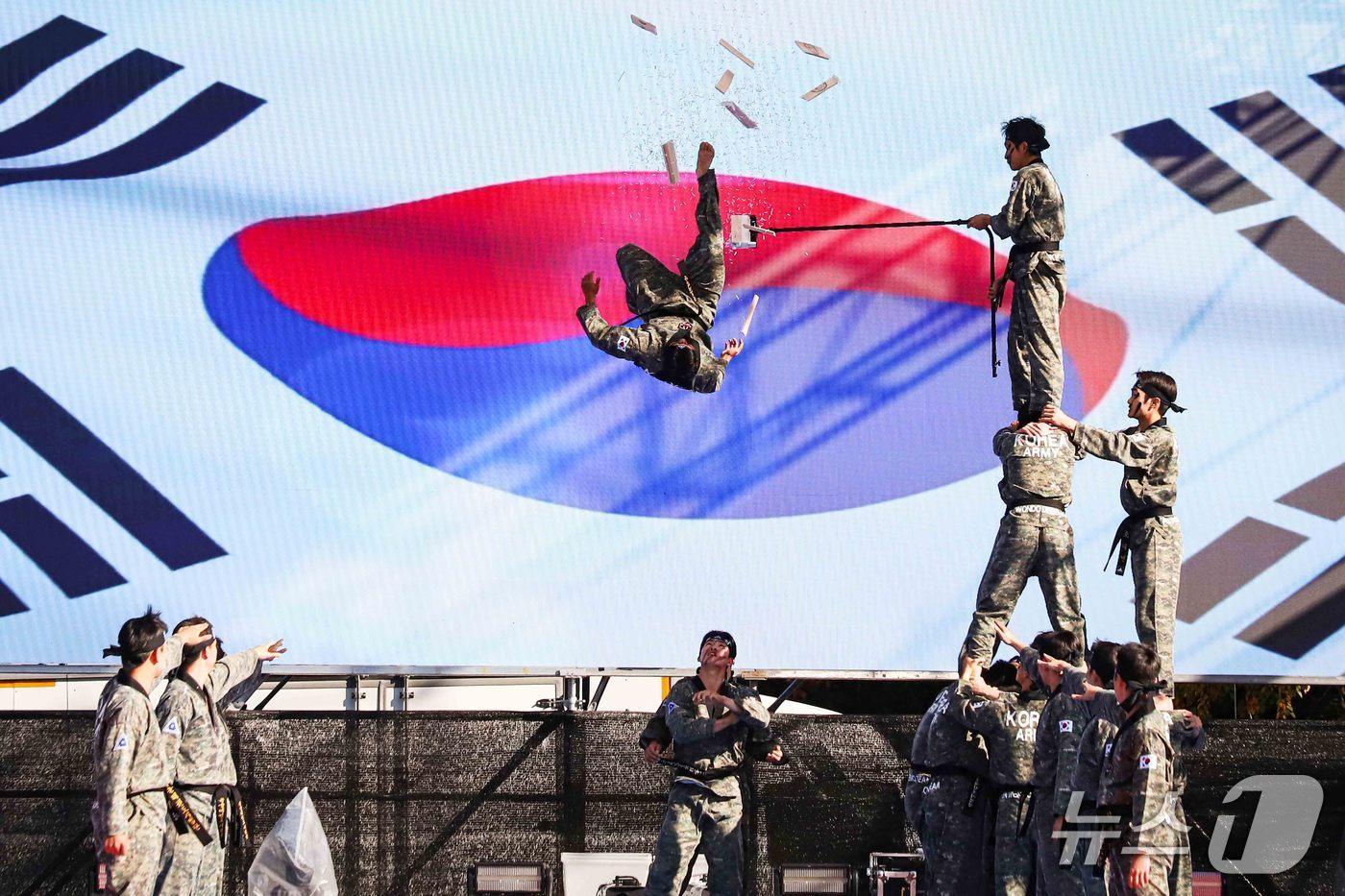 제75주년 춘천지구전투 전승 행사.&#40;육군 2군단 제공. 재판매 및 DB금지&#41;/뉴스1