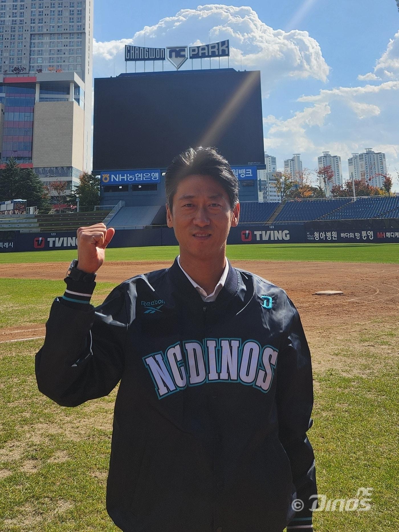 본문 이미지 - 김경태 NC 투수코치.&#40;NC 다이노스 제공&#41;