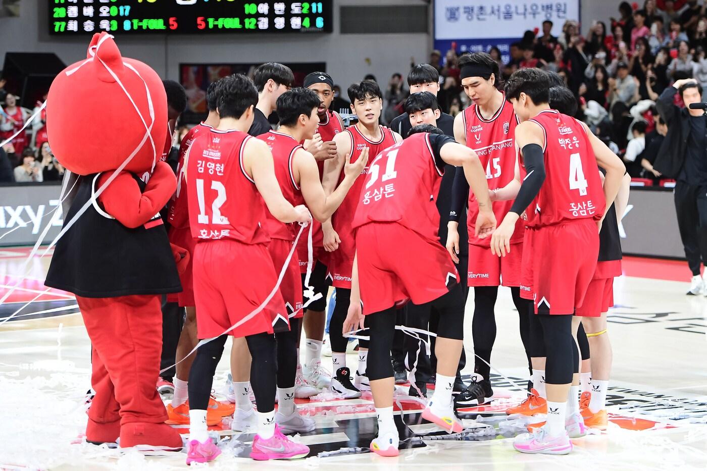 안양 정관장이 5연승을 질주했다.(KBL 제공)