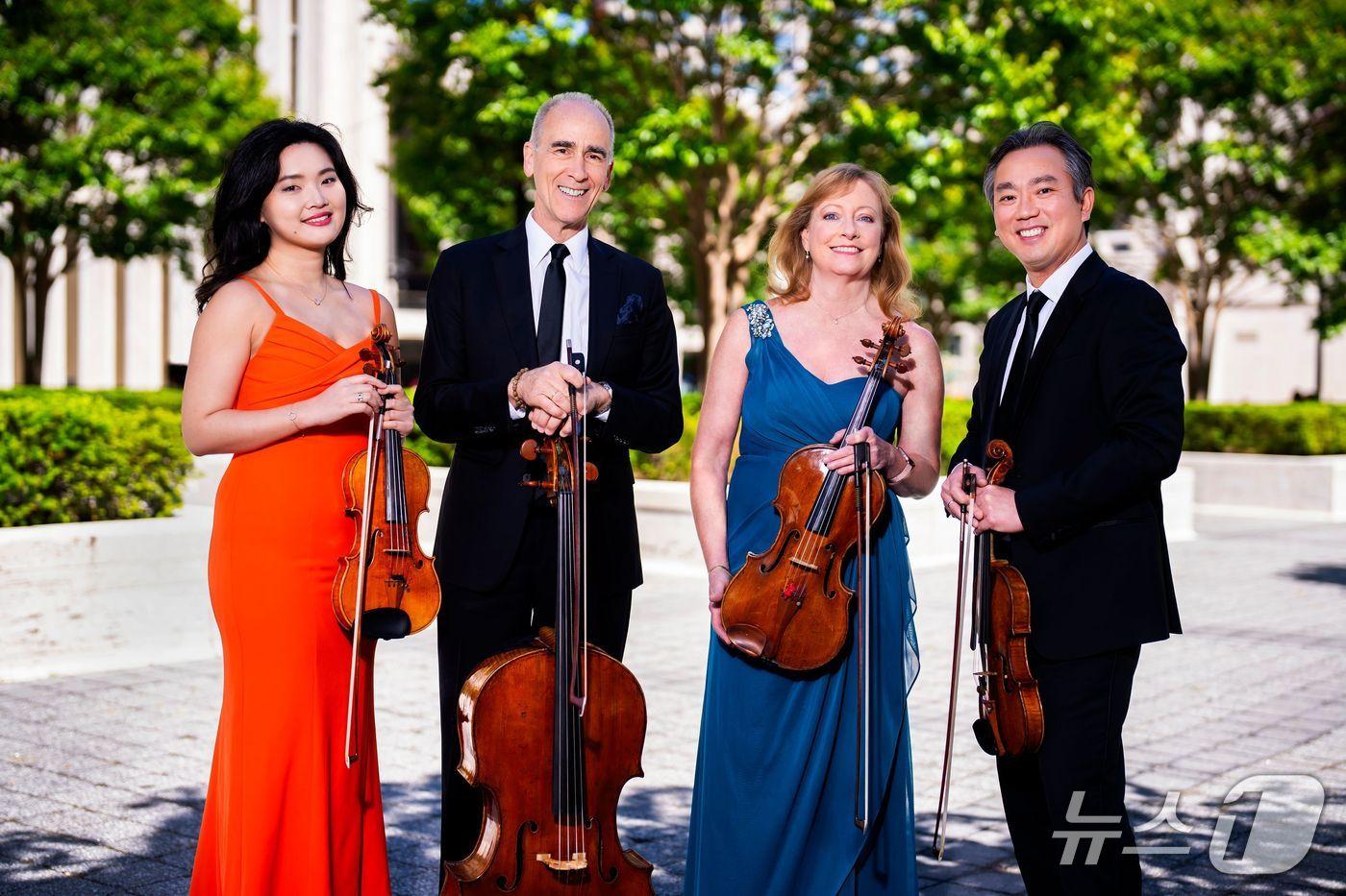 뉴욕 필하모닉 스트링 쿼텟. (울산문화예술회관 제공. 재판매 및 DB 금지) /뉴스1