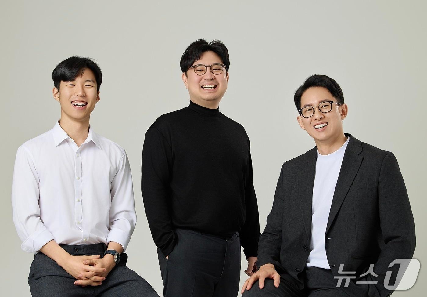 왼쪽부터 이장훈 맥킨리라이스 최고기술책임자, 김정우 대표, 석승현 부대표&#40;맥킨리라이스 제공&#41;