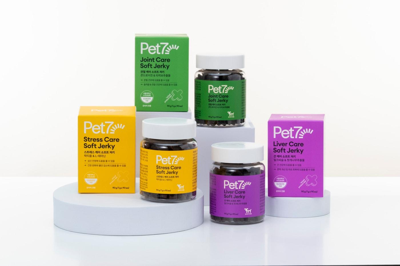  소프트 져키 3종 단체 컷. (차바이오그룹 제공)