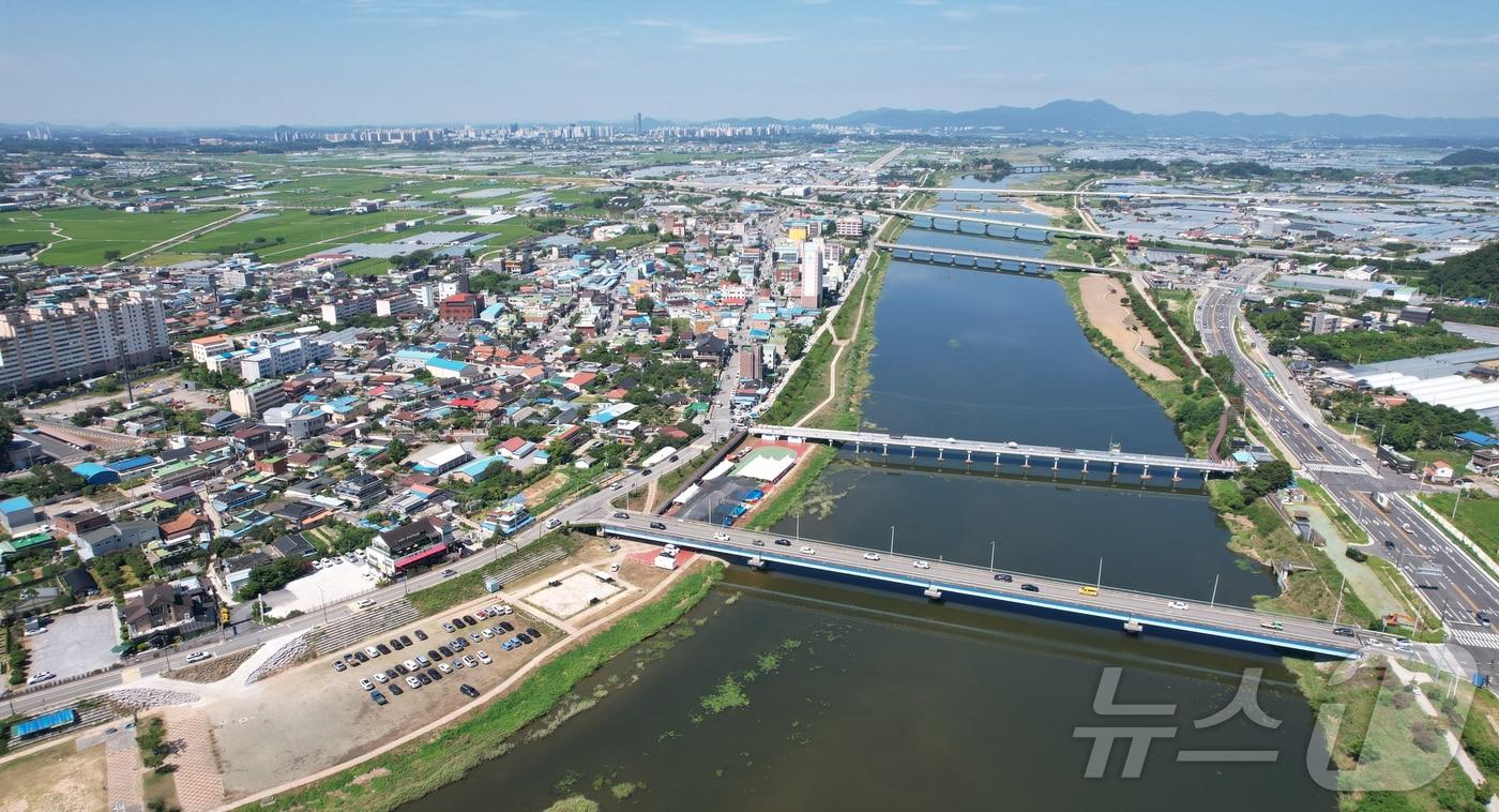 본문 이미지 - 전남 나주 남평읍 강변도시 전경.(나주시 제공, 재배포 및 DB 금지)/뉴스1