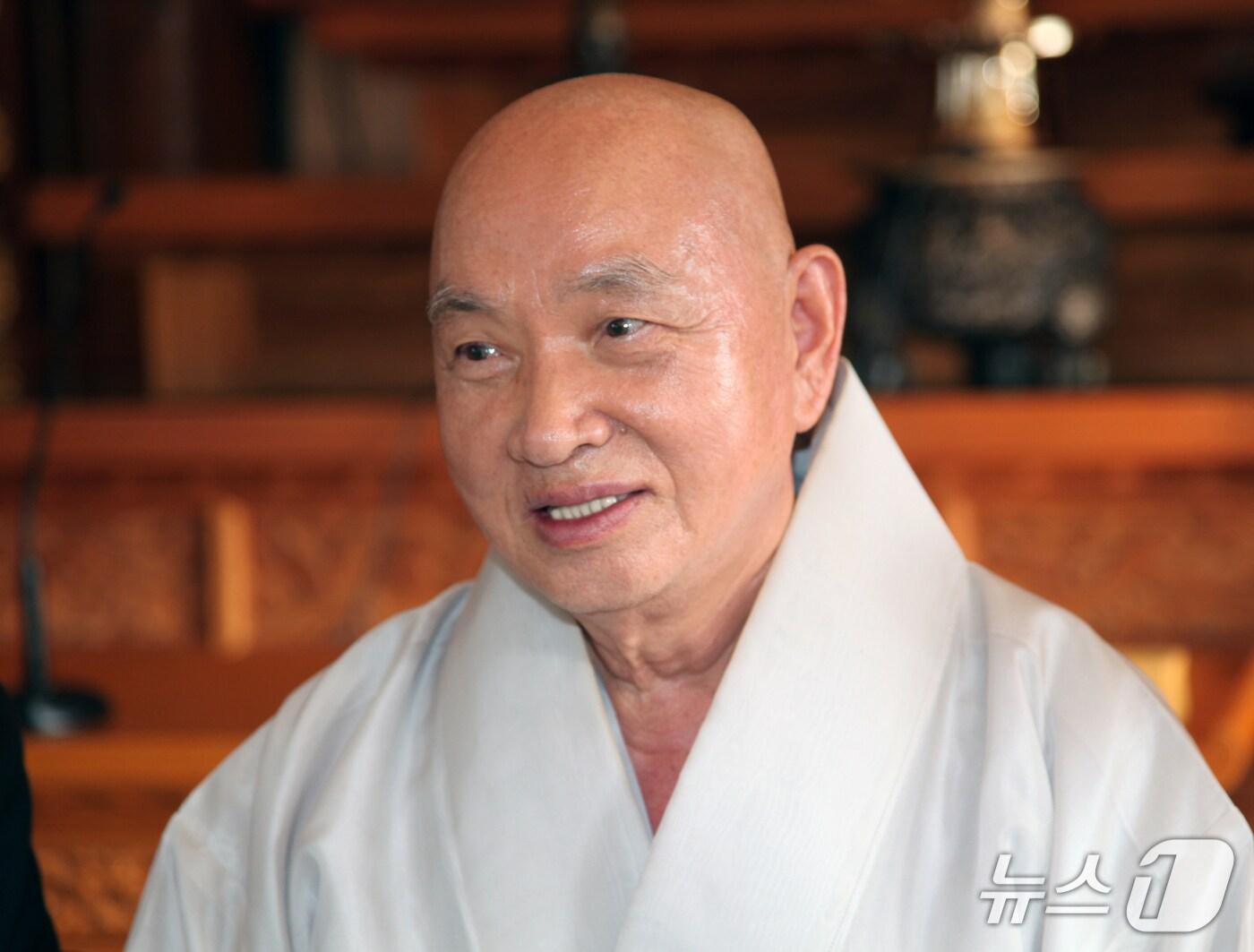 본문 이미지 - 조계종 원로의원 금산당 도영대종사