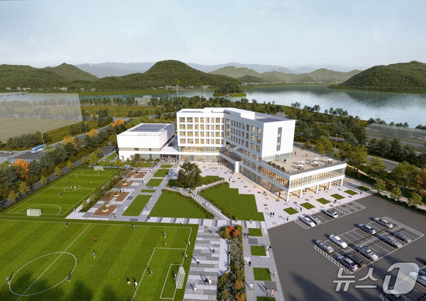 중소벤처기업진흥공단 전남연수원 조감도 