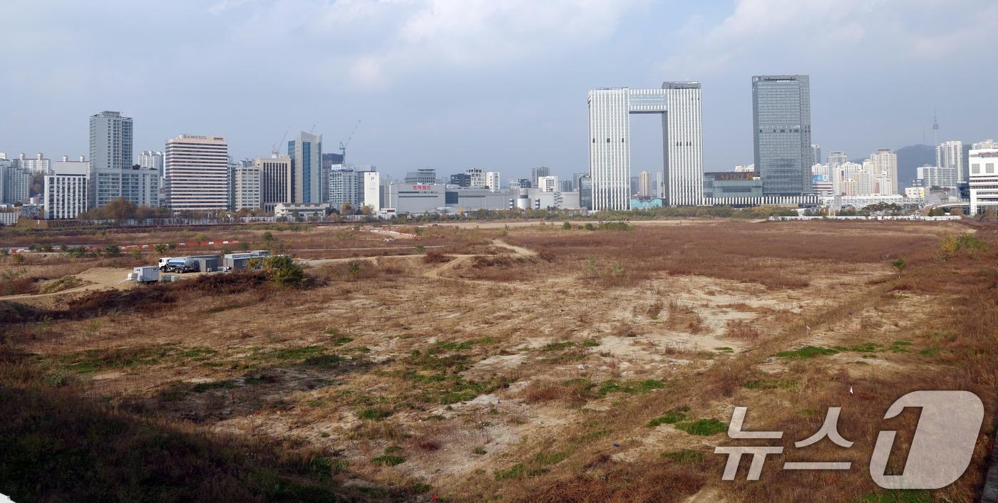 본문 이미지 - 용산국제업무지구 부지(자료사진) ⓒ 뉴스1 김명섭 기자