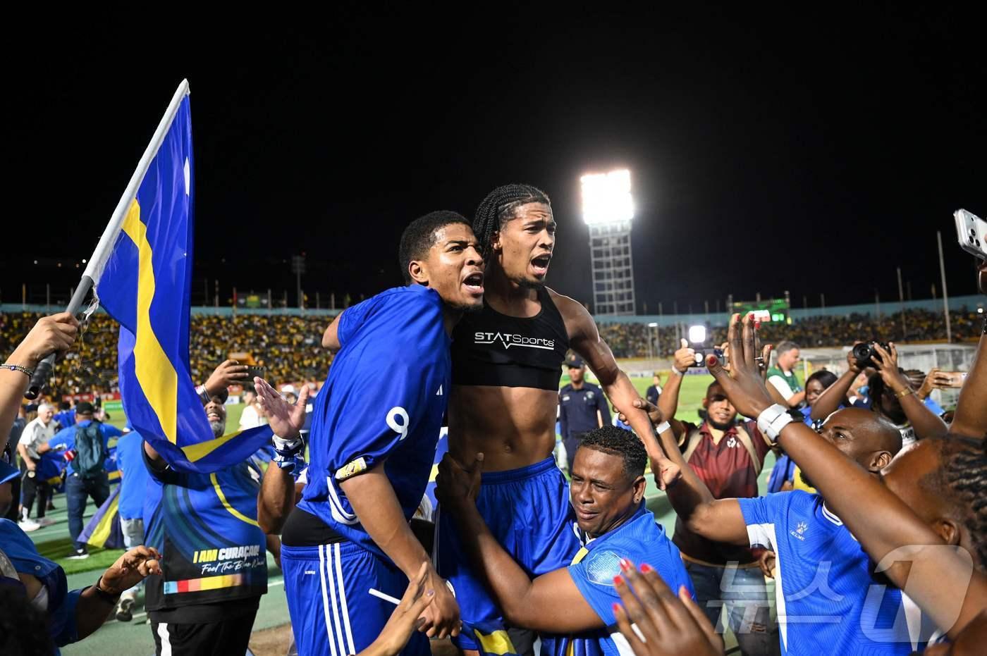 52년 만에 월드컵 본선에 진출한 아이티. ⓒ AFP=뉴스1