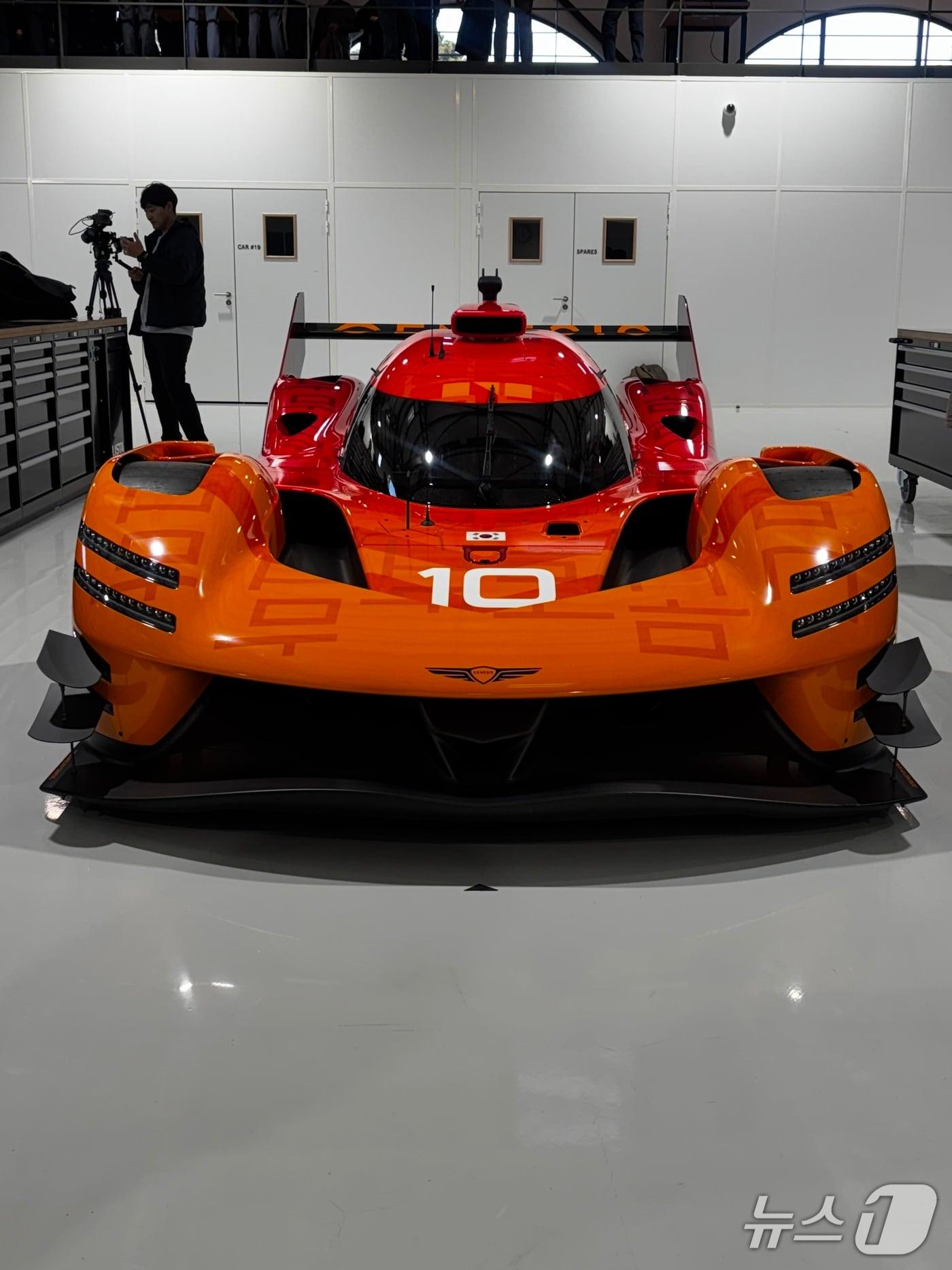 본문 이미지 -  제네시스의 하이퍼카 &#39;GMR-001&#39;.&#40;제네시스 제공&#41;