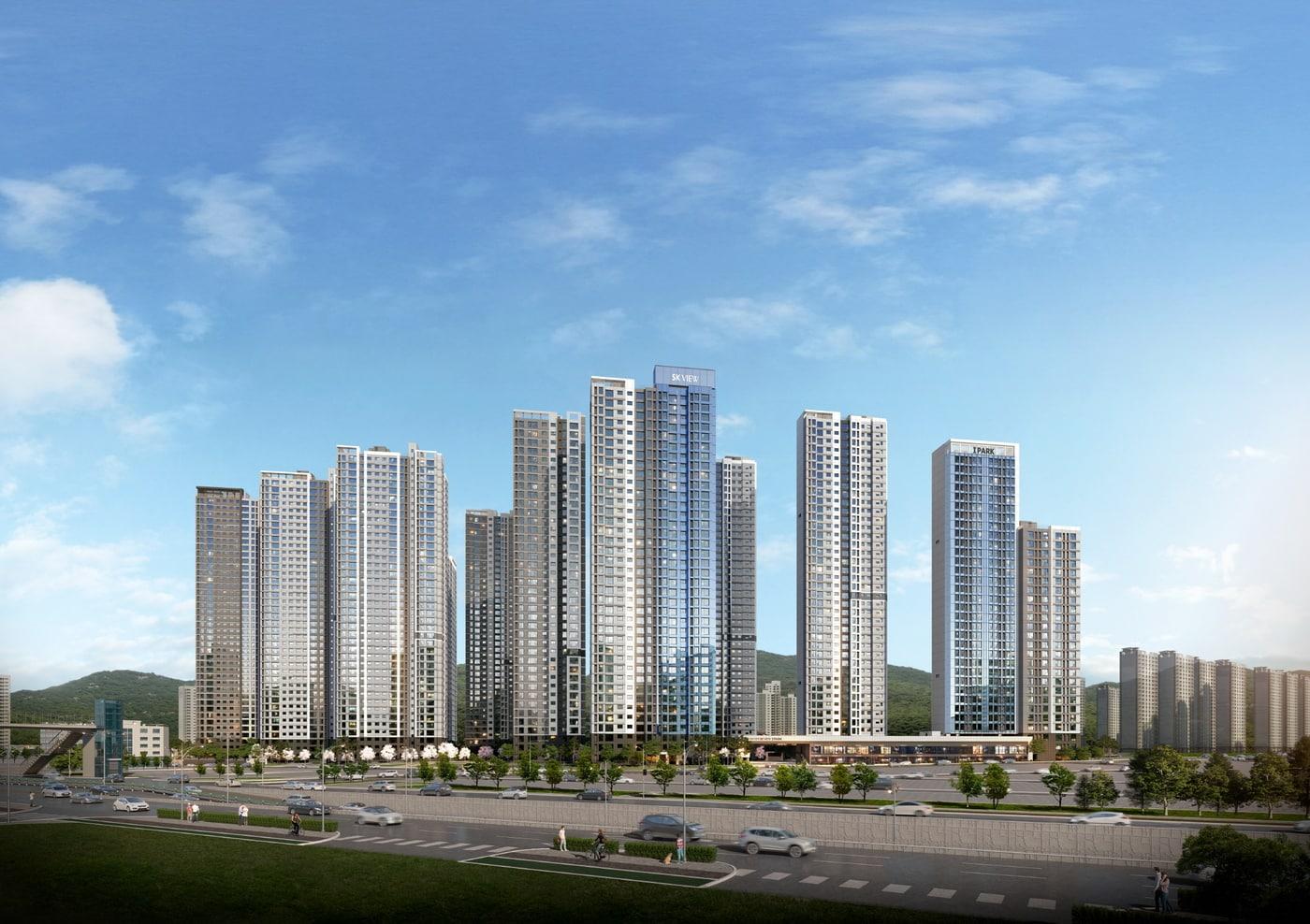 의왕시청역 SK뷰 아이파크 투시도(SK에코플랜트 제공) 뉴스1 ⓒ News1