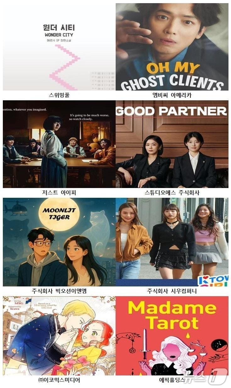 본문 이미지 - 2025 K-콘텐츠 원작 미국 진출 쇼케이스 참여작