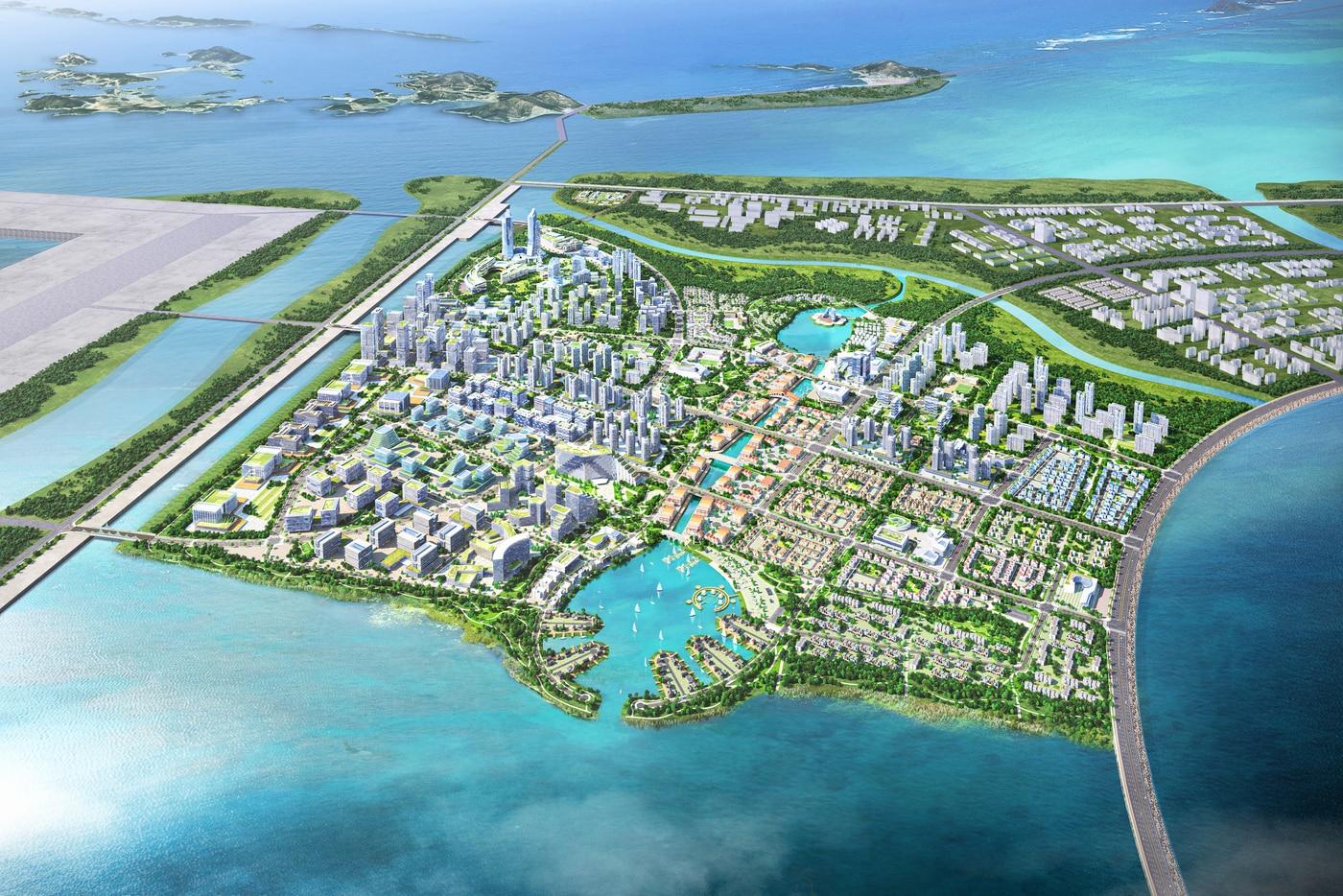 새만금스마트수변도시 조감도&#40;새만금개발공사 제공&#41;.뉴스1 ⓒ News1