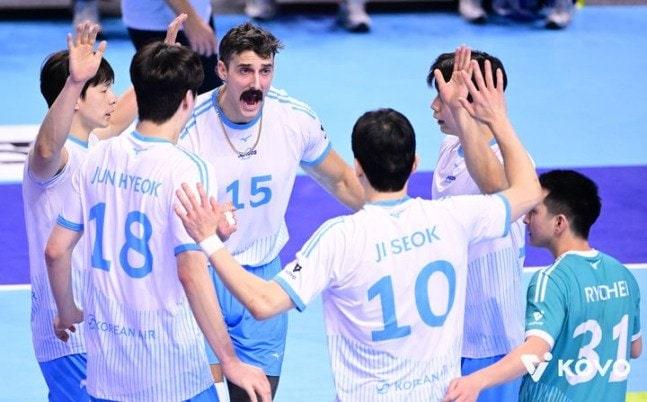 본문 이미지 - 프로배구 대한항공이 파죽의 6연승을 달렸다.(KOVO 제공)