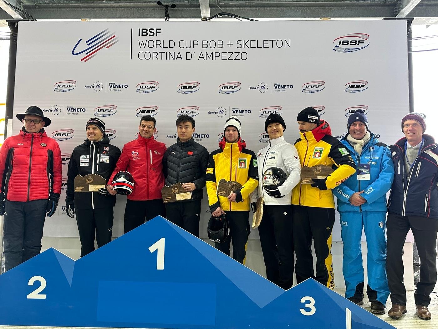 본문 이미지 - 정승기&#40;대한봅슬레이스켈레톤경기 연맹 제공&#41;