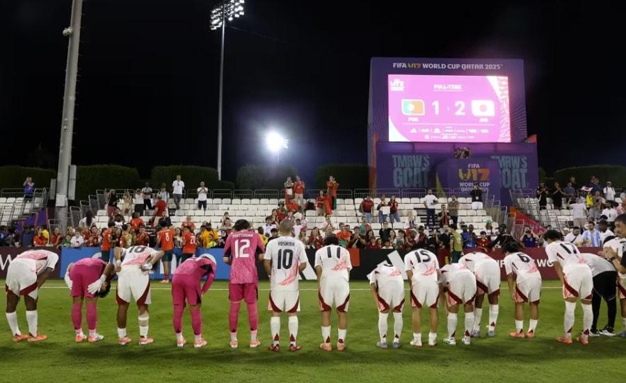 본문 이미지 - 일본이 U17  월드컵 8강서 탈락했다.&#40;FIFA 캡처&#41; 