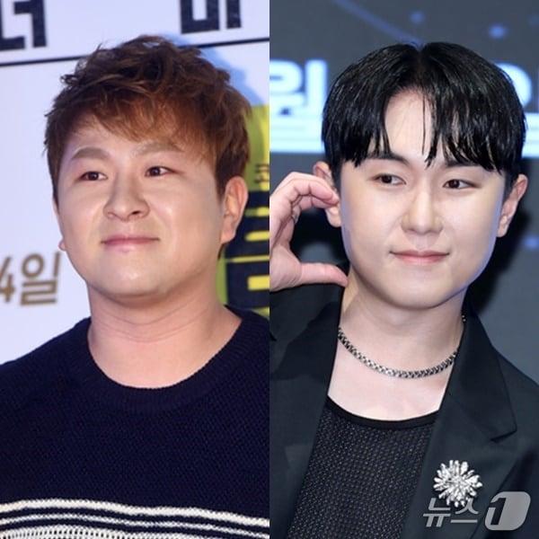 본문 이미지 - 허각(왼쪽), 임한별/뉴스1 DB