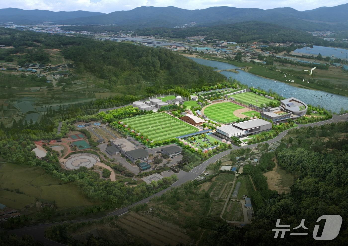 본문 이미지 - 용인 에코타운 조감도.(용인시 제공)