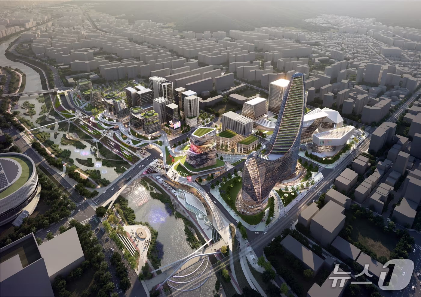 S-DBC 조감도 전경 &#40;서울시 제공&#41; 뉴스1 ⓒ News1