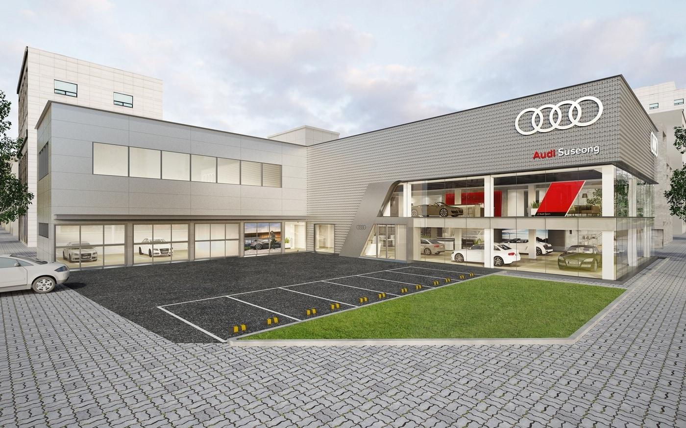 아우디 코리아 딜러사 아이언오토가 대구 수성에서 운영하는 아우디 수성 서비스센터 전경&#40;자료사진. 아우디 코리아 제공&#41;. 2025.11.24.