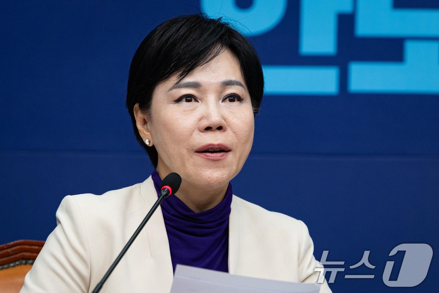 전현희 더불어민주당 최고위원. ⓒ News1 유승관 기자