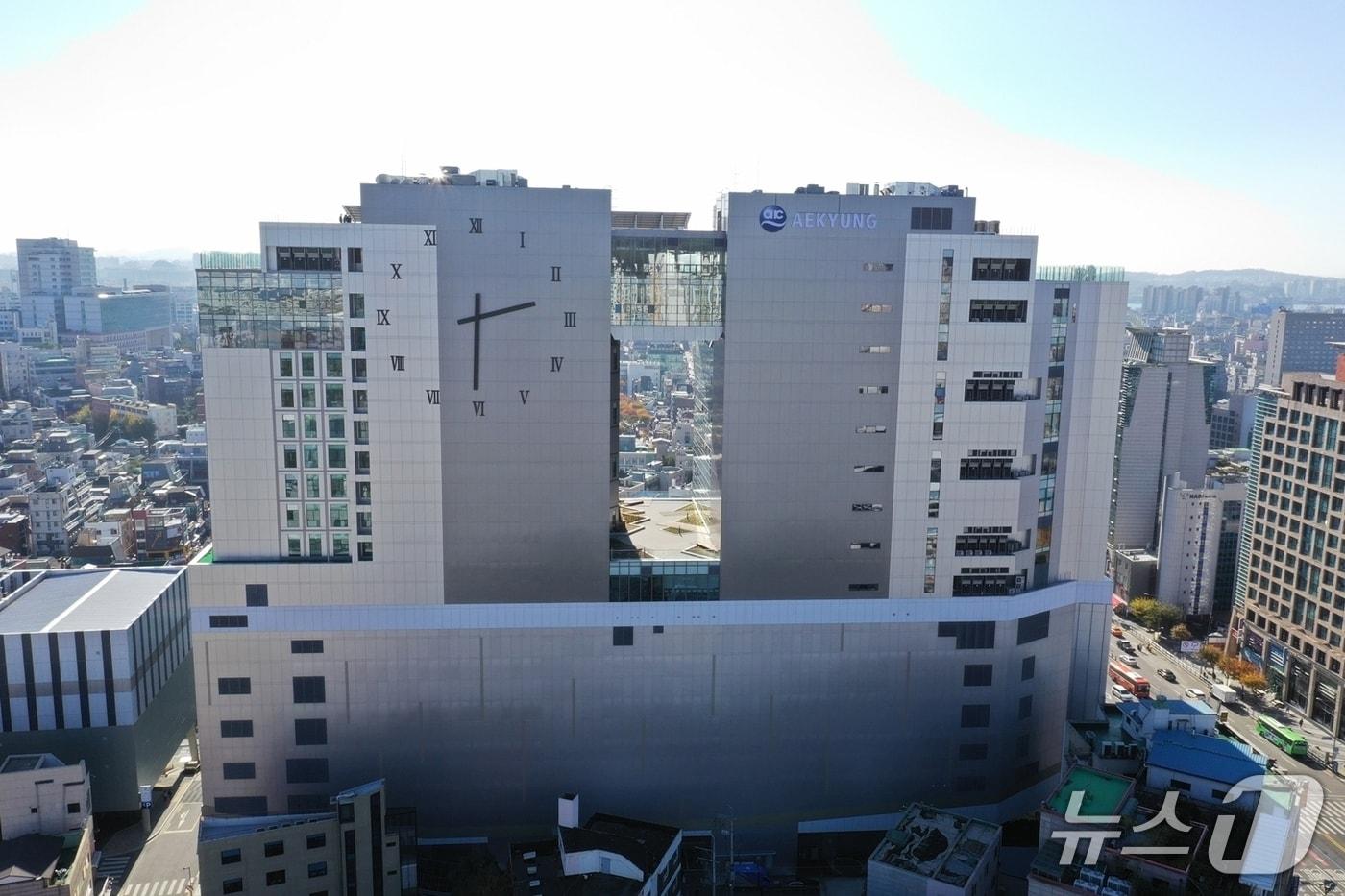 애경그룹 사옥 전경.&#40;애경그룹 제공&#41;