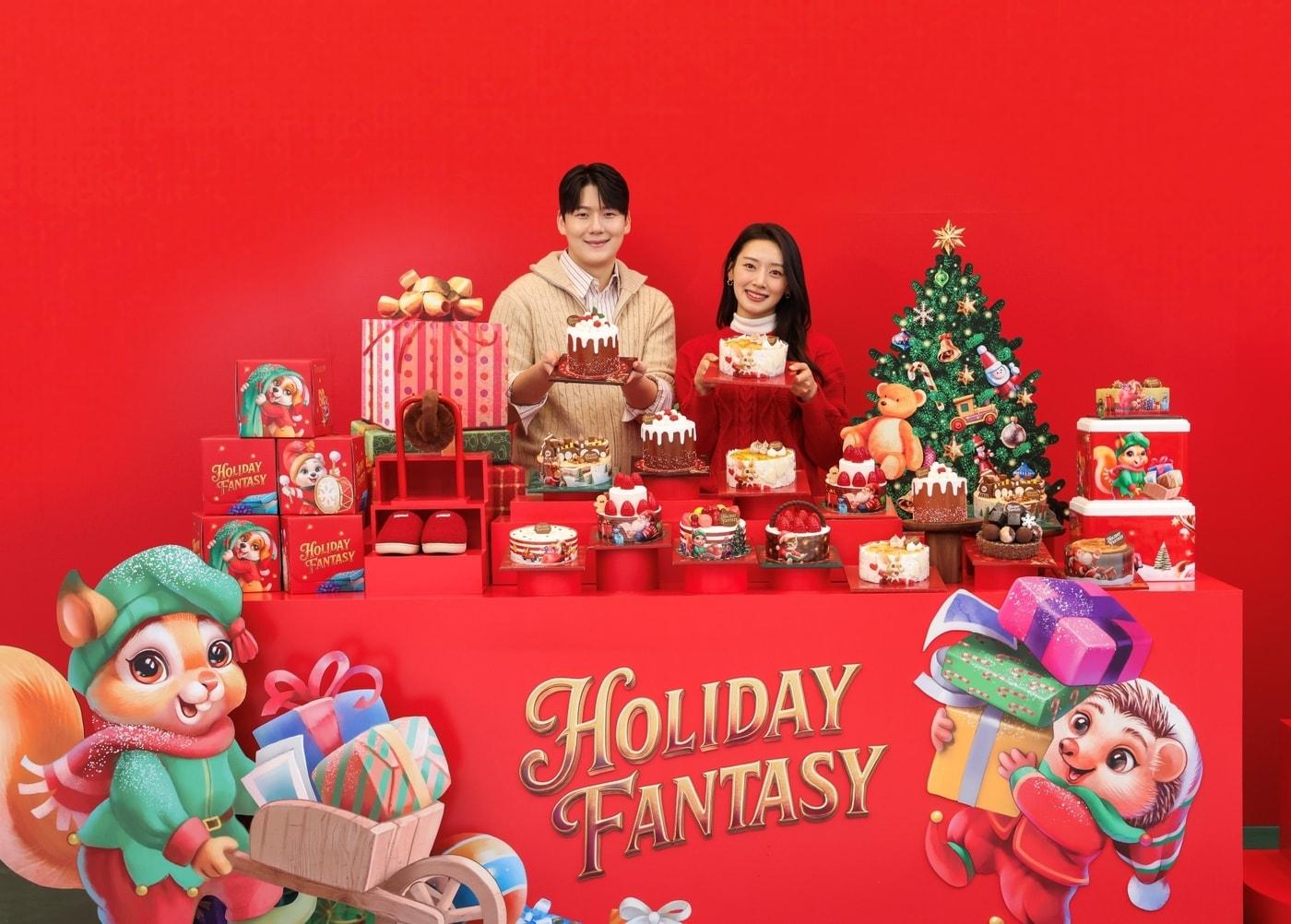 본문 이미지 - SPC 배스킨라빈스 2025 크리스마스 캠페인 홀리데이 판타지 공개.&#40;배스킨라빈스 제공&#41;