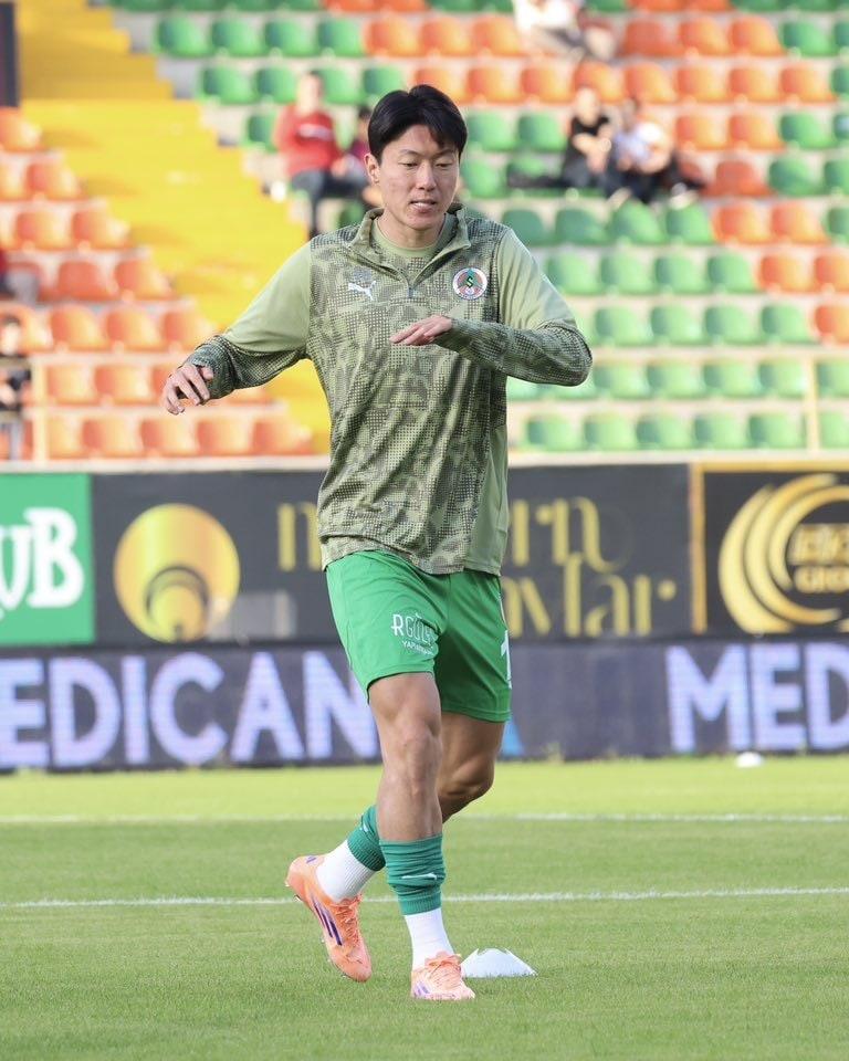 본문 이미지 - 알라니아스포르 공격수 황의조. &#40;알라니아스포르 페이스북 캡처&#41;